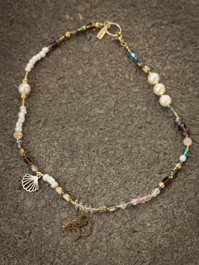 sensual jewelry, ahrodite pearl neackles