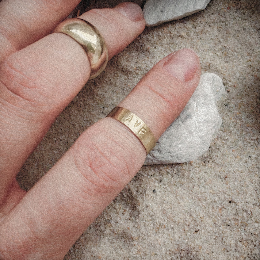 INSCRIPTIONES – AVE Ring