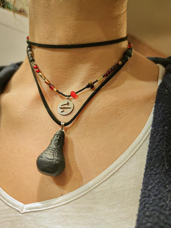 Volcanic Lava Necklace
Mythology-Inspired Jewelry