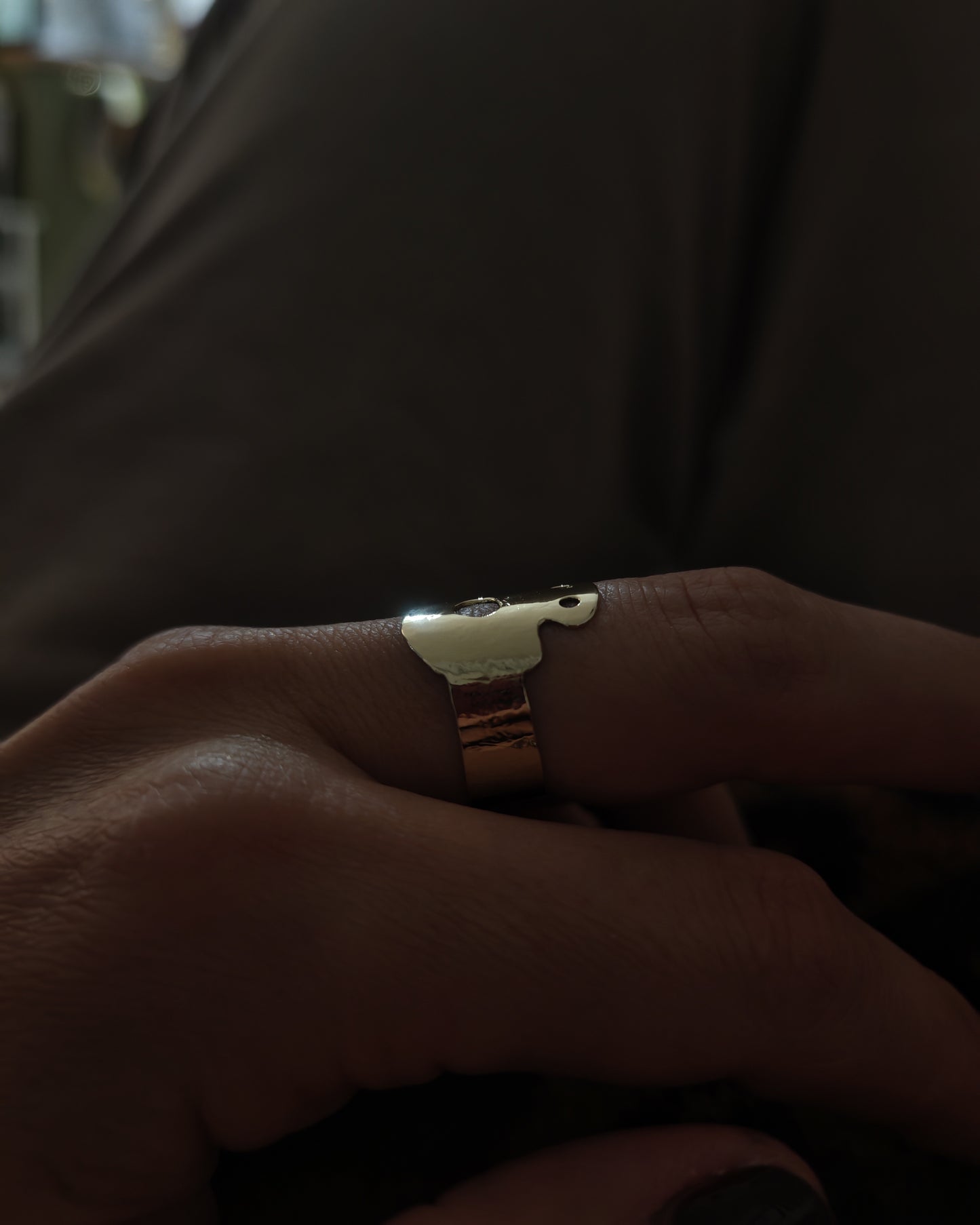 Brass Ring Inspired by the Varna Amulet — Archaeological Jewelry | Ancient Inspiration