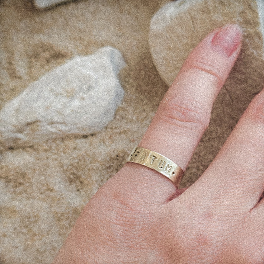 INSCRIPTIONES – FATUM Ring