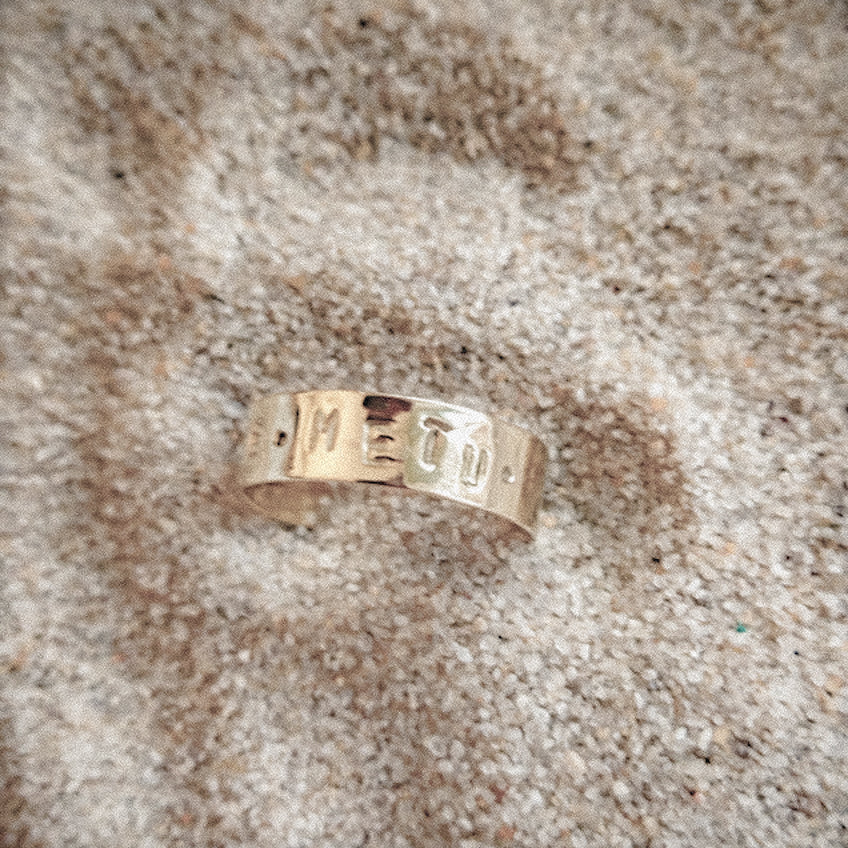 INSCRIPTIONES – SINE METU Ring