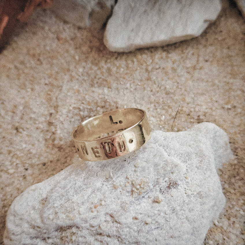 INSCRIPTIONES – SINE METU Ring